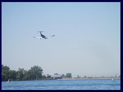 View of the Harbourfront the tour boat 041 - Billy Bishop Toronto City Airport